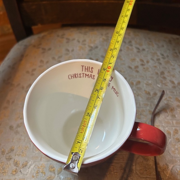 Opal House Embossed Snowflake Christmas Movie Mug - Picture 9 of 9